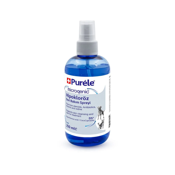 Purele Hipokloröz Kedi Ve Köpekler İçin Deri Bakım Sprey 250ml - Image 1