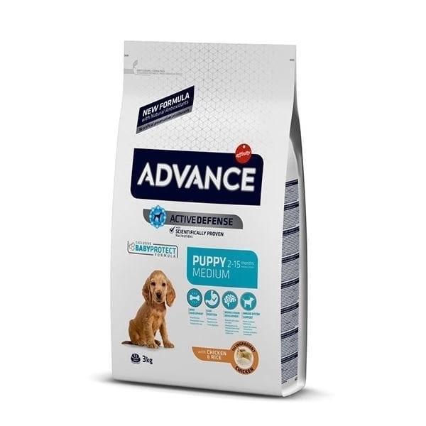 Advance Puppy Medium Tavuklu Orta Irk Yavru Köpek Maması 3 Kg - Image 1