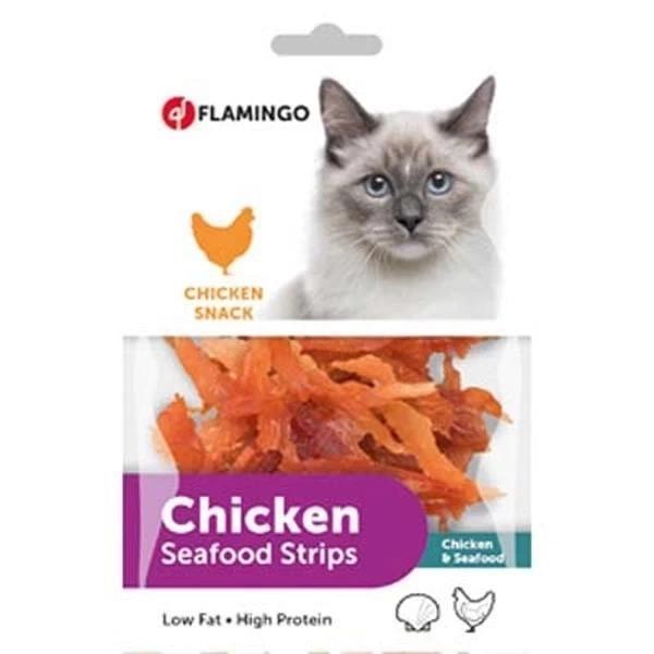 Flamingo Chicken Tavuklu Balıklı Kedi Ödül Maması 85 Gr - Image 1