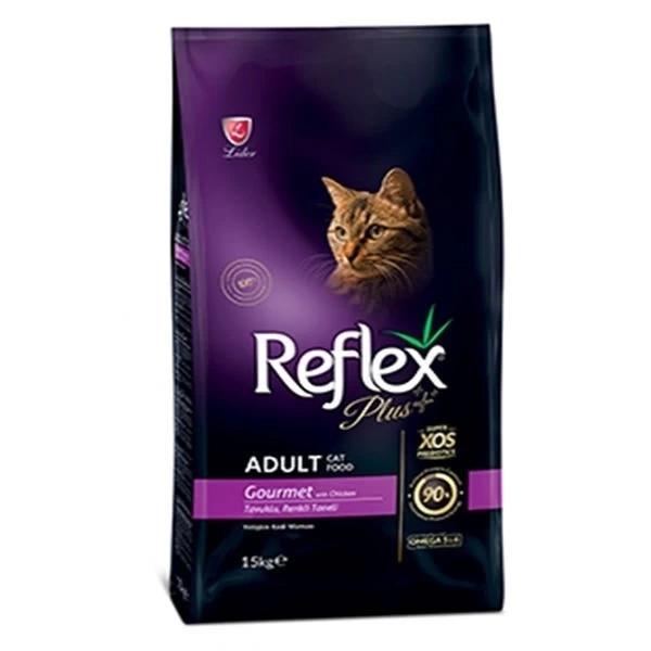 Reflex Plus Gourmet Tavuklu Yetişkin Kedi Maması 15 Kg - Image 1