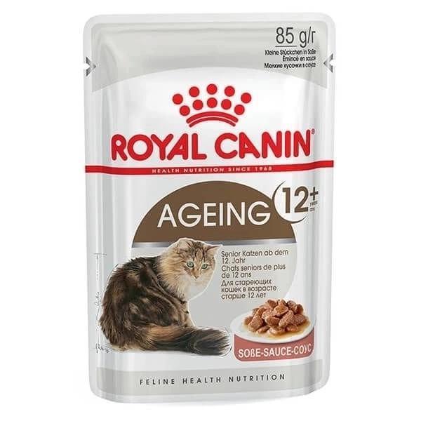 Royal Canin Ageing +12 Gravy Pouch Yaşlı Konserve Kedi Maması 85 Gr - Image 1