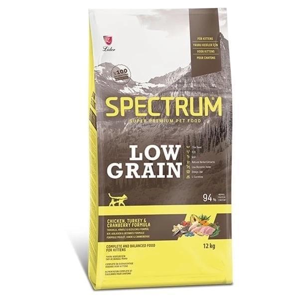 Spectrum Düşük Tahıllı Tavuklu Hindili ve Yaban Mersinli Yavru Kedi Maması 12 Kg - Image 1