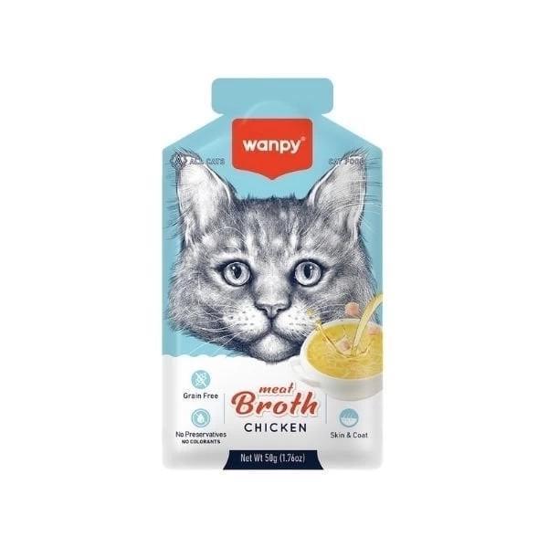 Wanpy Tavuk Etli Tahılsız Kedi Çorbası 50 Gr - Image 1