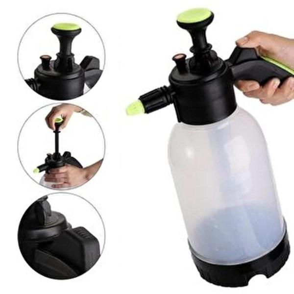 BUFFER® 2 Başlıklı Oto Köpük, Su Püskürtme ve Bitki Bakım Sulama Aleti Oto Yıkama Spreyi 2 Litre - Image 1