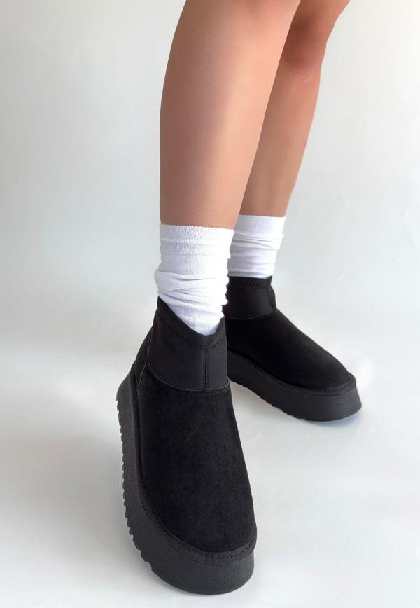 Siyah Süet Bot - Image 1