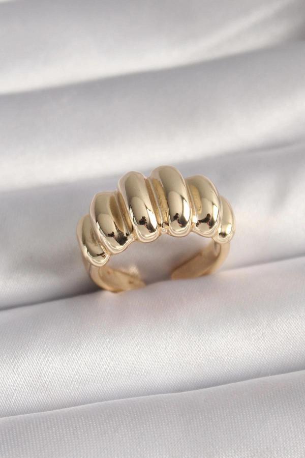 Pirinç Gold Renk Kadın Yüzük - Image 1
