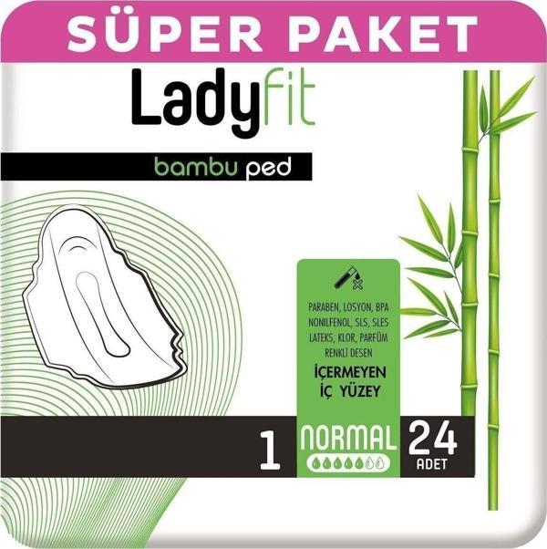 Dingilg Ladyfit Bambu Ped Süper Normal 24 Ped - Image 1