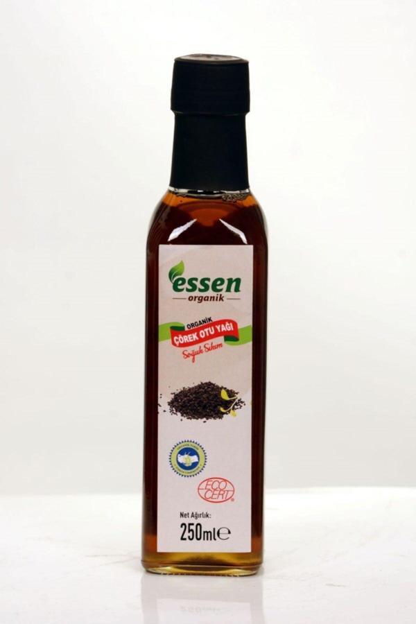 Essen Organik Çörekotu Yağı(Soğuk Sıkım)250 Ml - Image 1