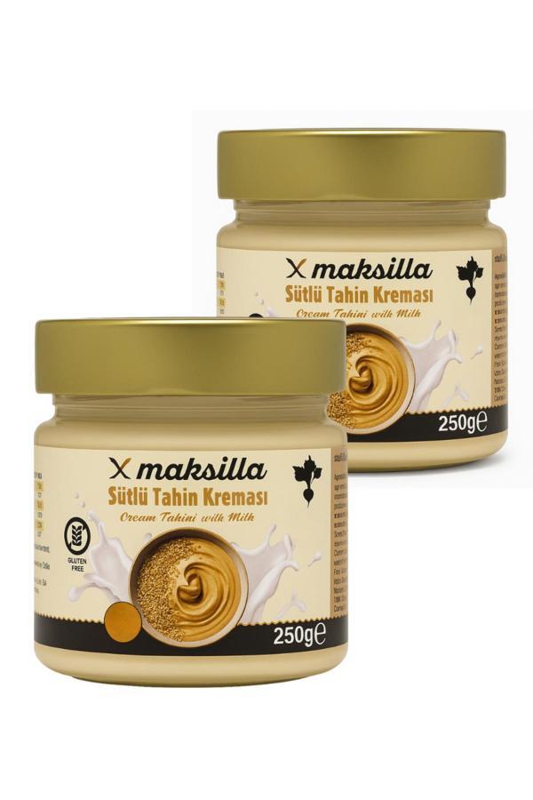 Maksilla Sütlü Tahin Kreması 2’Li Paket (250 G X 2) - Image 1
