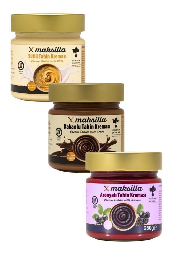 Maksilla Tahin Kreması Paketi - 250 G X 3 Adet - Image 1