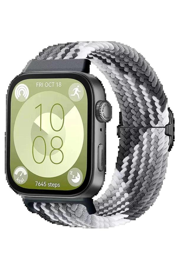 Huawei Fit 4 Star Kordon - Gri-Siyah-(5796) - Image 1