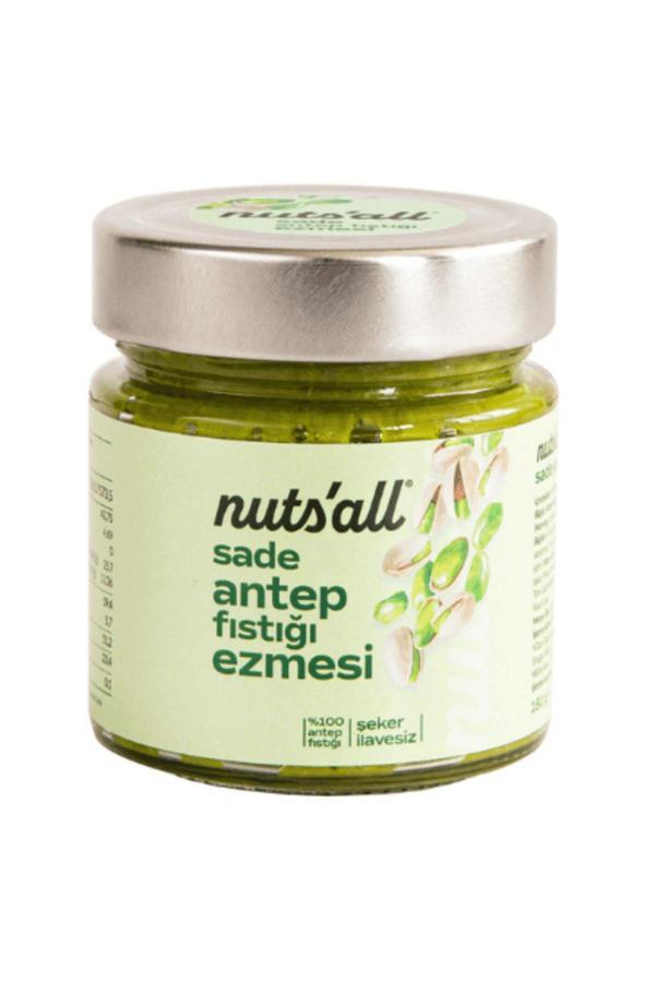Nuts'All %100 Antep Fıstığı Ezmesi 180 G - Yoğun Fıstık Aroması - Image 1