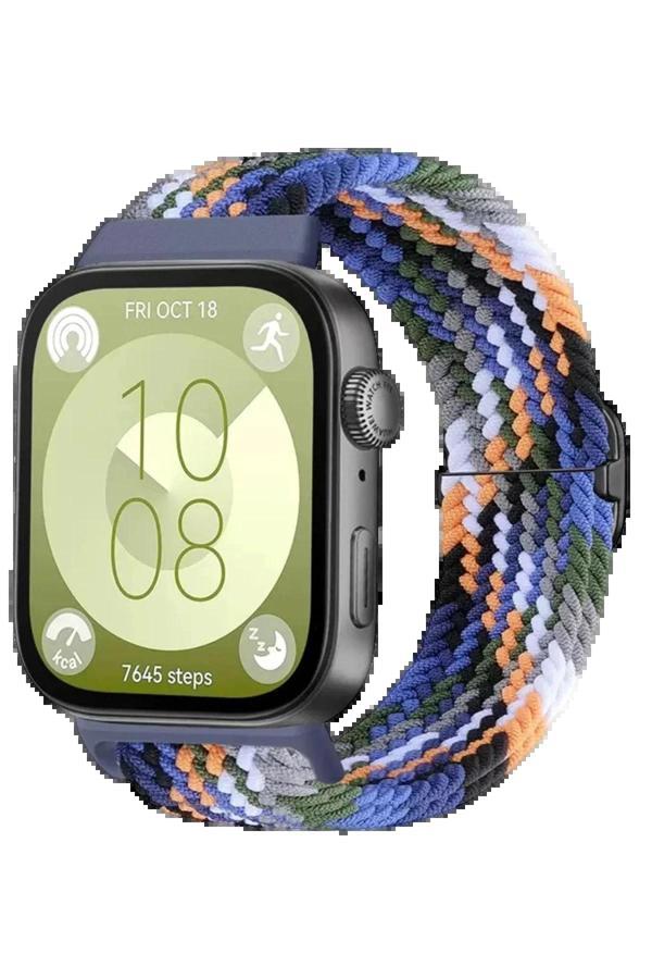 Huawei Fit 4 Star Kordon - Gökkuşağı 3-(5796) - Image 1