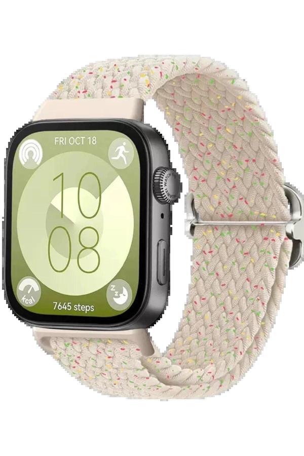 Huawei Fit 4 Star Kordon - Gri-Turuncu-(5796) - Image 1