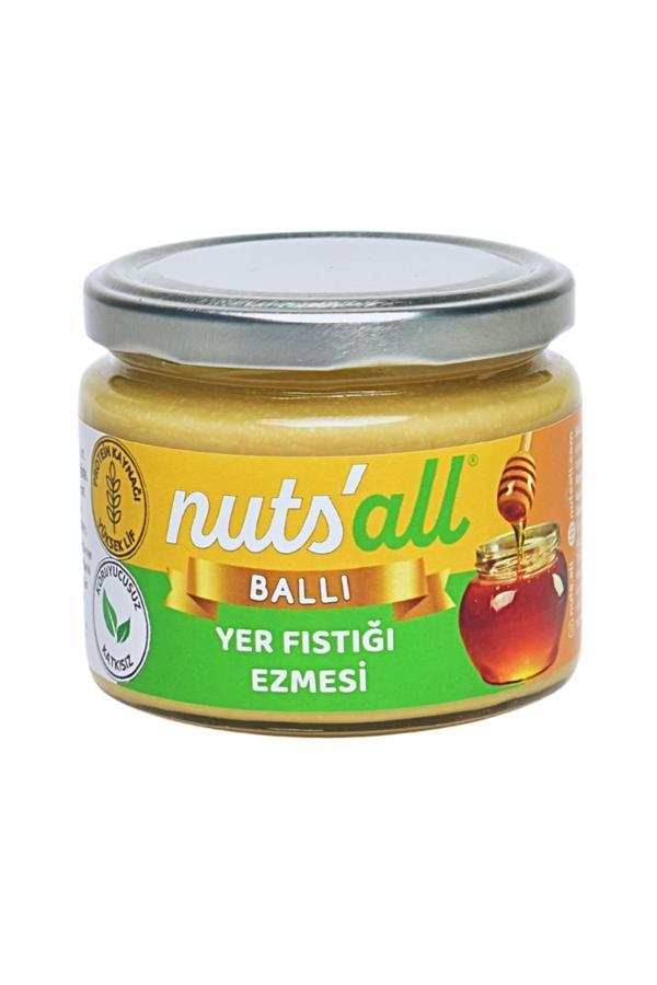 Nuts'All Ballı Fıstık Ezmesi 280 G - Tatlı Kaşık Keyfi - Image 1