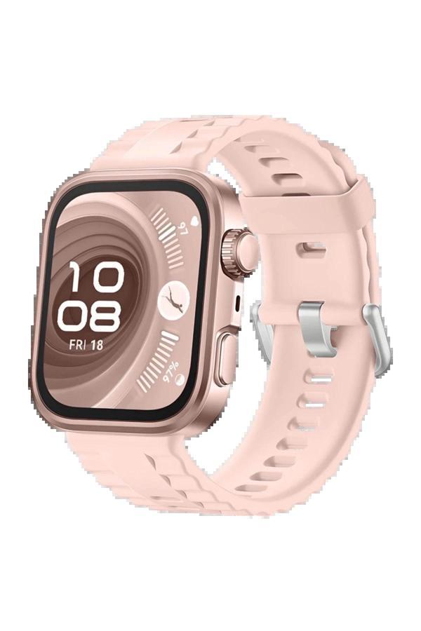 Huawei Fit 4 Nova Silikon Kordon - Pembe-(5796) - Image 1