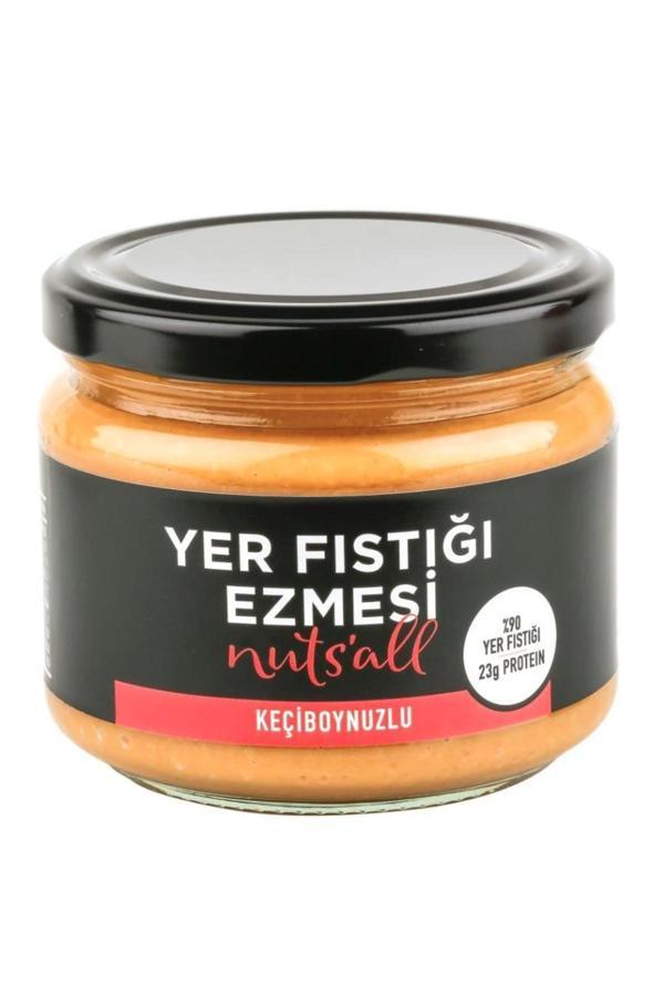 Nuts'All Mineral Zengini Keçiboynuzlu Fıstık Ezmesi 280 G - Image 1