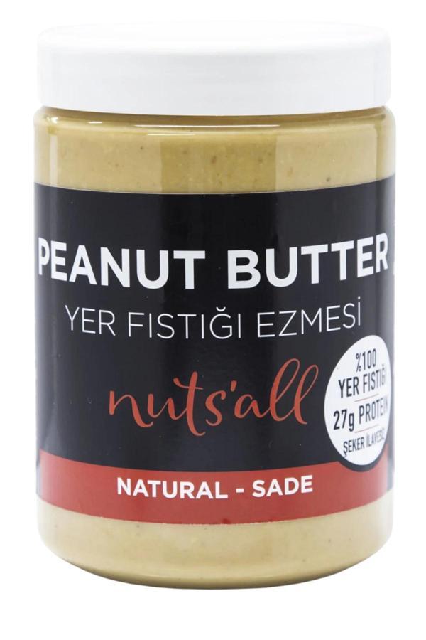 Nuts'All Sade Fıstık Ezmesi - 1 Kg - Image 1