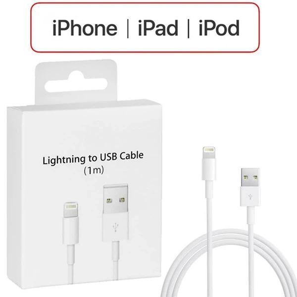 İPhone 14-13-12-11 XR XS 8-7 Lİghtİng 1metre Usb Şarj Kablosu-(5775) - Image 1