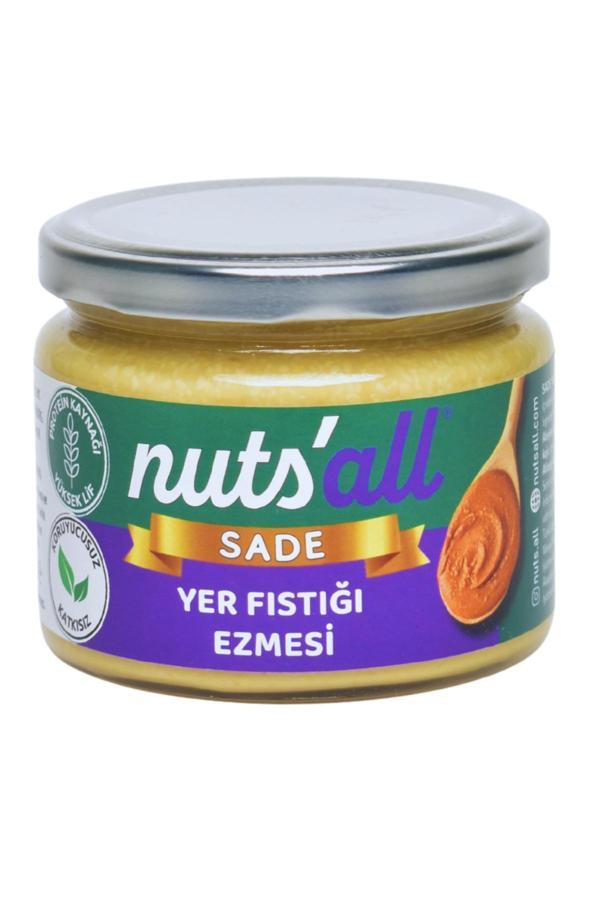 Nuts'All Sade Fıstık Ezmesi - 280 G - Image 1