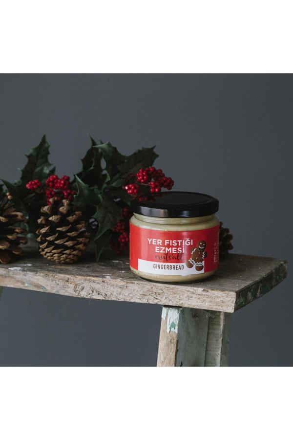 Nuts'All Tarçın & Zencefil Lezzetli Gingerbread Fıstık Ezmesi 280 G - Yılbaşı Özel Kış Spesiyali - Image 1