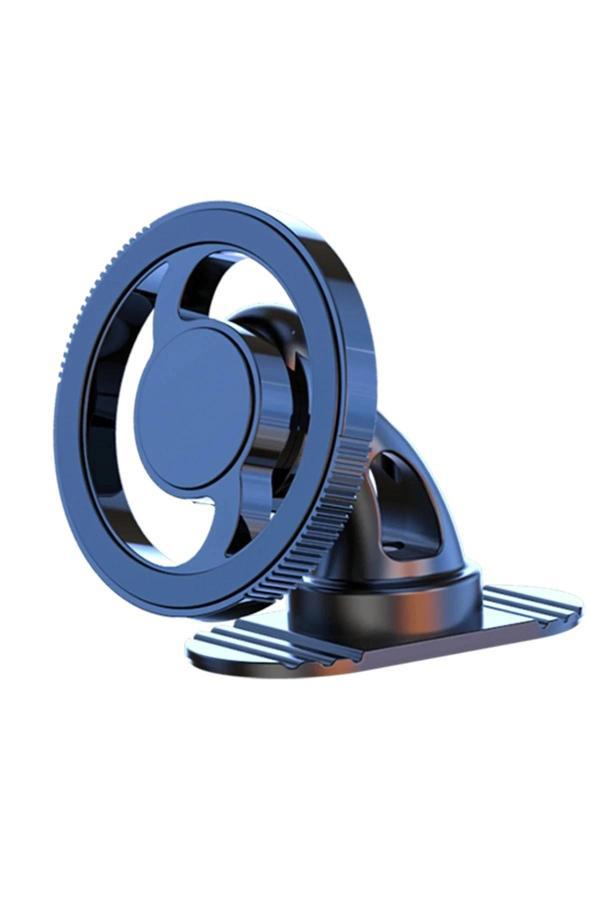 Q38 Ayarlanabilir Yapışkanlı Manyetik Magsafe Araç Tutucu - Siyah-(5796) - Image 1