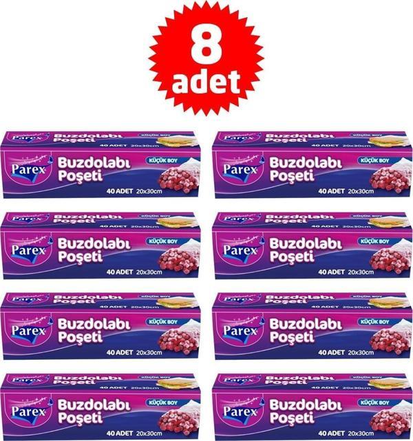 Parex 8 Adet Buzdolabı Poşeti Küçük Boy - Image 1