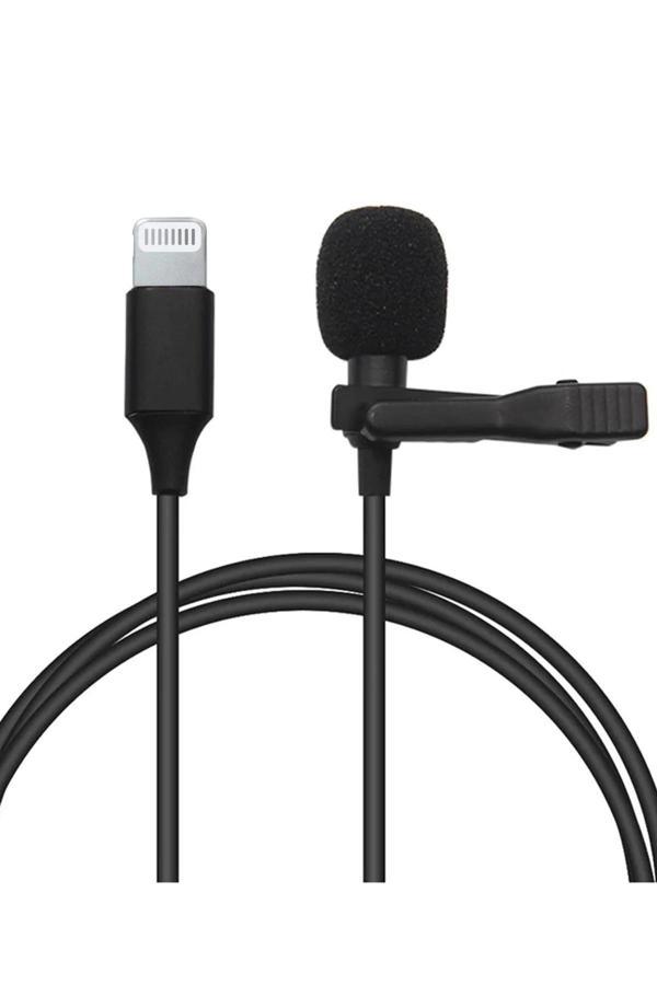 Lightning 2 Metre Double Mikrofon - Siyah-(5796) - Image 1