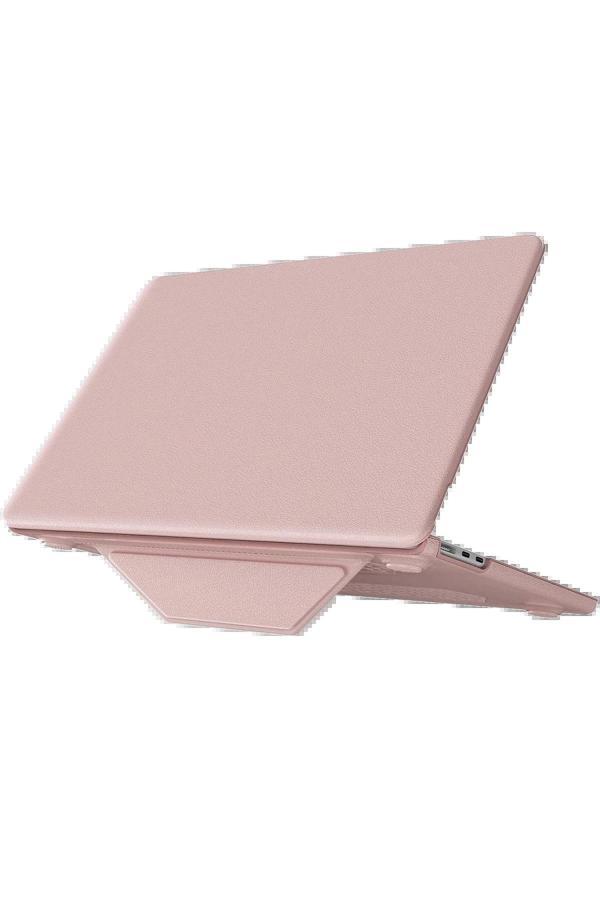 Macbook Pro 14 2021 Macbook Deri Kapak - Pembe-(5796) - Image 1