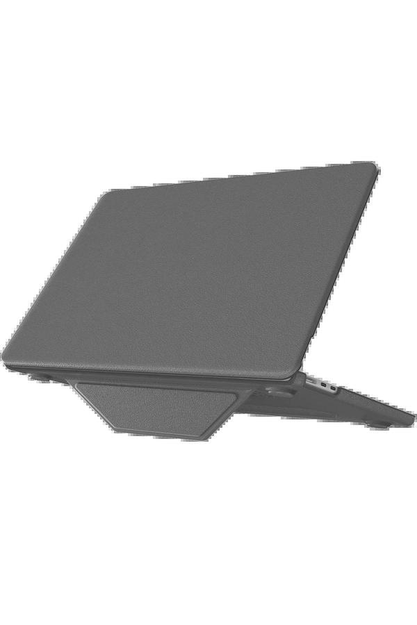 Macbook Air 15 2024 Macbook Deri Kapak - Gri-(5796) - Image 1