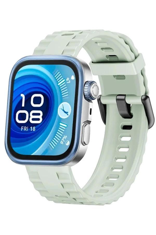 Huawei Watch Fit 3 Klasik Kordon - Açık Yeşil-(5796) - Image 1
