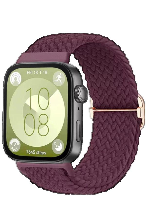 Huawei Fit 4 Star Kordon - Mürdüm-(5796) - Image 1