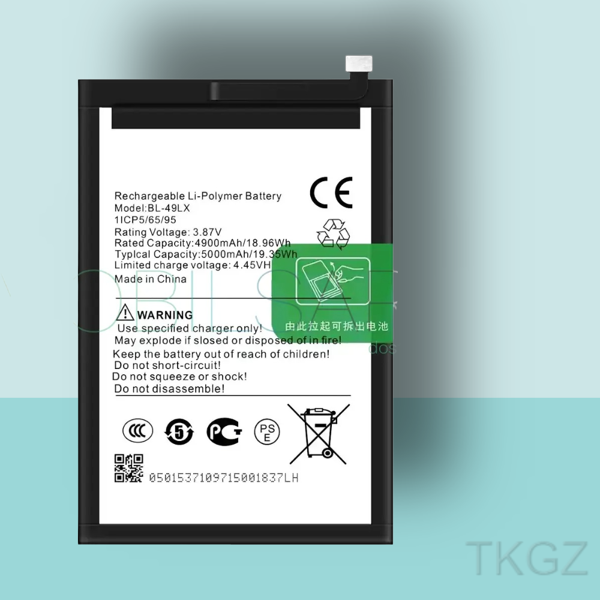 Tkgz - İnfinix HOT 12 -BL-49LX - Batarya Pil Orijinal Sıfır - Image 1