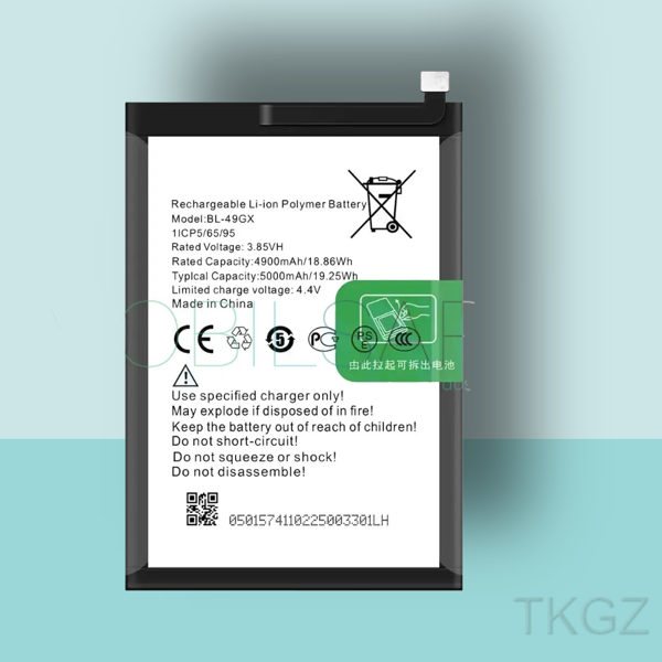 Tkgz - İnfinix NOTE 10 PRO BL-49GX - Batarya Pil Orijinal Sıfır - Image 1