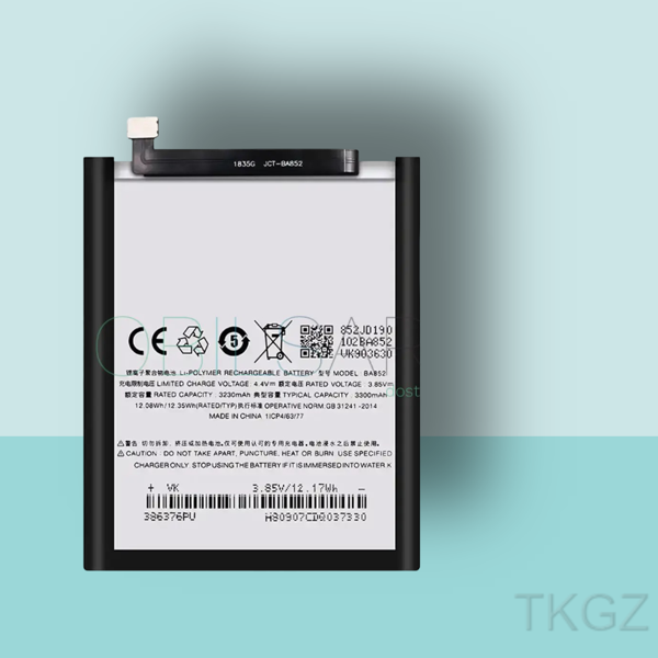 Tkgz - MEIZU 8X Batarya Pil Orijinal Sıfır - Image 1