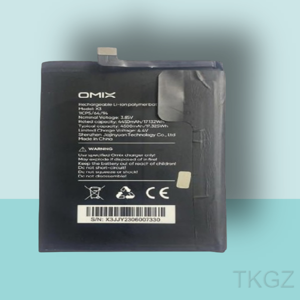 Tkgz - OMİX X3  Batarya Pil Orijinal Sıfır - Image 1