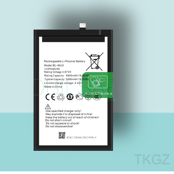 Tkgz - İnfinix NOTE 10 PRO - BL-49JX - Batarya Pil Orijinal Sıfır - Image 1