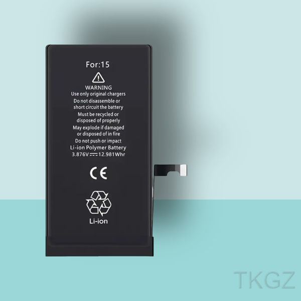 Tkgz - iPhone 15 Batarya Pil Orijinal Sıfır - Image 1
