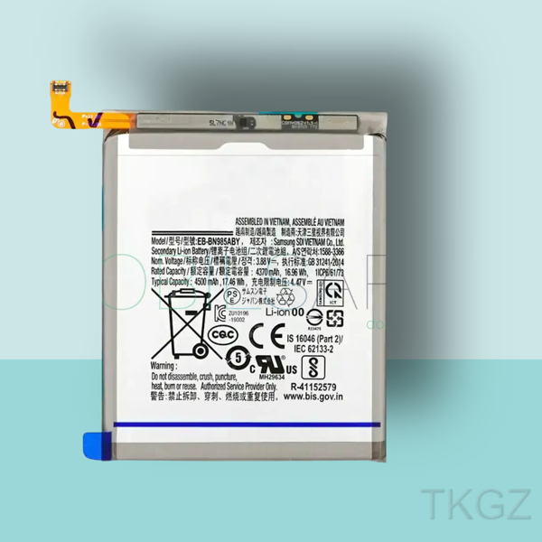 Tkgz - Samsung Galaxy NOTE 20 ULTRA Batarya Pil Orijinal Sıfır - Image 1