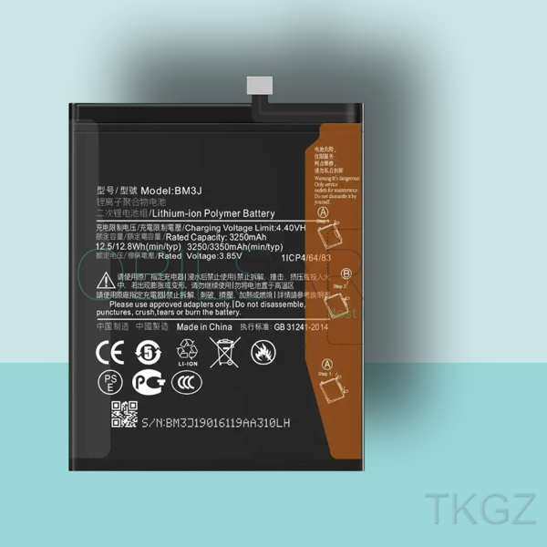 Tkgz - Xiaomi Mİ8 LİTE - BM3J - Batarya Pil Orijinal Sıfır - Image 1