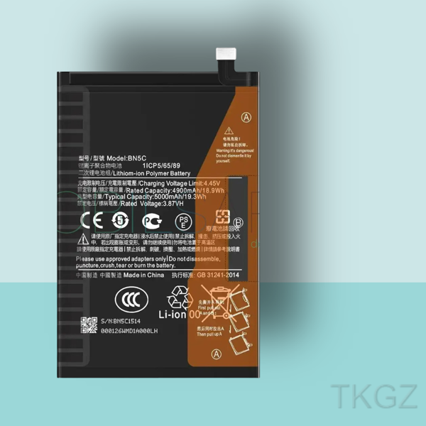 Tkgz - Xiaomi POCO M4 PRO - BN5C - Batarya Pil Orijinal Sıfır - Image 1