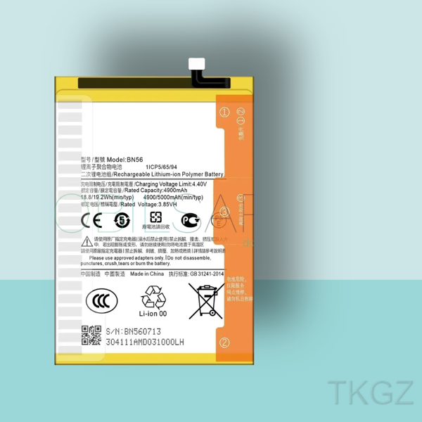 Tkgz - Xiaomi REDMİ 9C - BN56 - Batarya Pil Orijinal Sıfır - Image 1