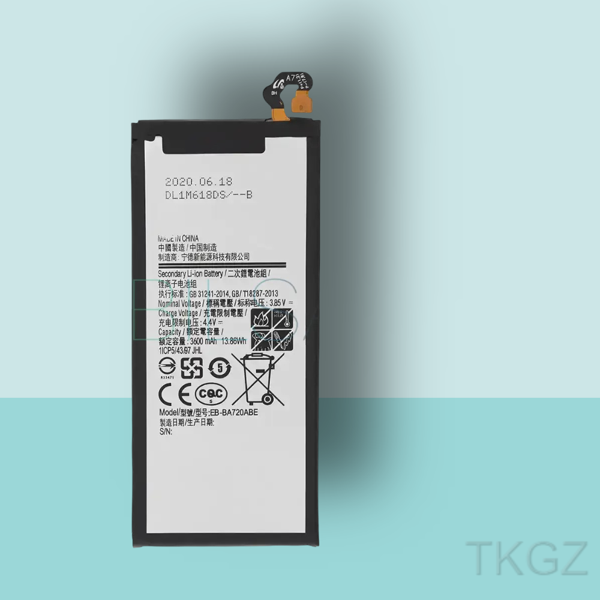 Tkgz - Samsung Galaxy A7 A720 Batarya Pil Orijinal Sıfır - Image 1