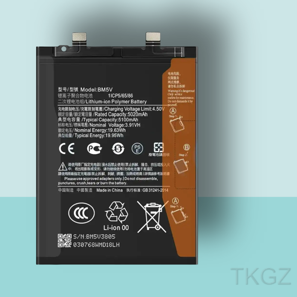 Tkgz - Xiaomi REDMİ NOTE 13 PRO 5G - BM5V - Batarya Pil Orijinal Sıfır - Image 1