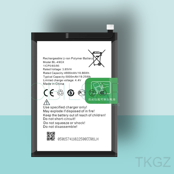Tkgz - İnfinix NOTE 7 - BL-49GX - Batarya Pil Orijinal Sıfır - Image 1