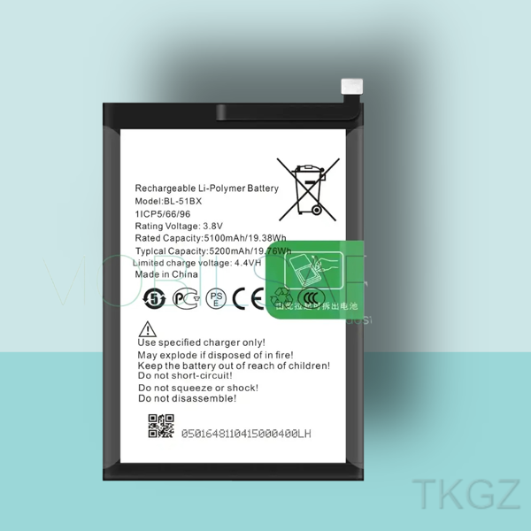 Tkgz - İnfinix NOTE 8 - BL-51BX - Batarya Pil Orijinal Sıfır - Image 1