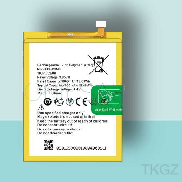 Tkgz - İnfinix S5 - BL-39LX - Batarya Pil Orijinal Sıfır - Image 1