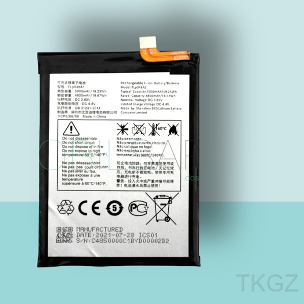 Tkgz - TCL 20L - TLP-048A1 - Batarya Pil Orijinal Sıfır - Image 1