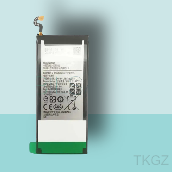 Tkgz - Samsung Galaxy S7 EDGE Batarya Pil Orijinal Sıfır - Image 1