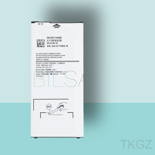 Tkgz - Samsung Galaxy A7 - A710 Batarya Pil Orijinal Sıfır - Image 1